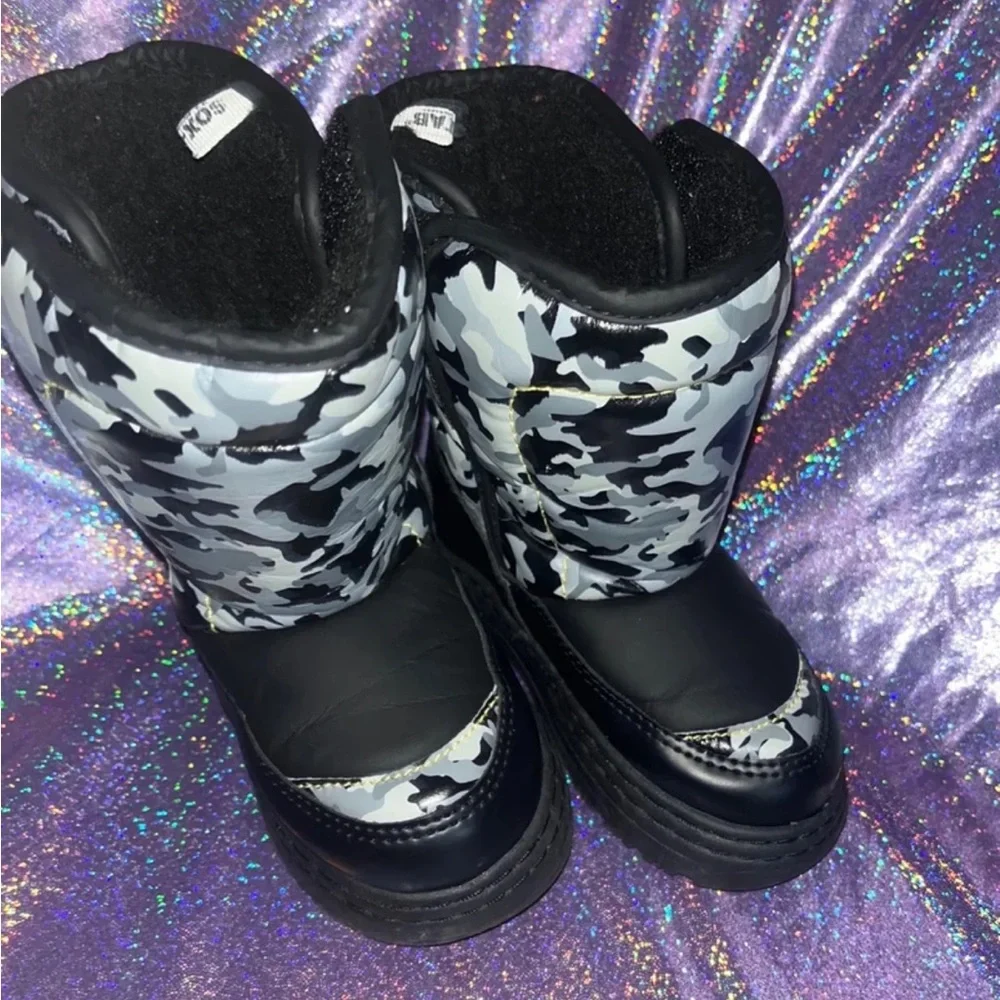 Toddler Camo Snow Boots